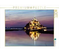 CALVENDO Puzzle Le Mont Saint Michel 1000 Teile Puzzle quer 1000 Pieces 64 x 48 cm from Johann Schörkhuber