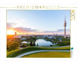 CALVENDO Puzzle Le Parc Olympique avec Le Stade Olympique et la Tour Olympique à Munich 1000 Pieces 64 x 48 cm from Werner Dieterich