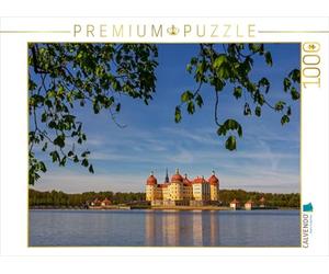 CALVENDO Puzzle Le pavillon de Chasse de Moritzburg 1000 Pieces 64 x 48 cm from wkbilder