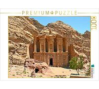 CALVENDO Puzzle Le Puissant monastère d'Ed Deir Mesure 48 m de Haut et 47 m de Large. 1000 Pieces 64 x 48 cm from Ulrich Senff