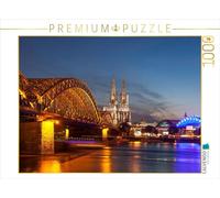 CALVENDO Puzzle Le Rhin près de Cologne 1000 Pieces 64 x 48 cm from Peter Schickert