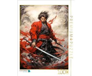 CALVENDO Puzzle Le Samouraï Intrépide | 1000 pièces de Taille de la Pose 48 x 64 cm Puzzle Photo pour des Heures heureuses