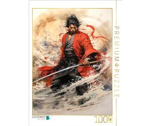 CALVENDO Puzzle Le Samouraï - Un Combattant Professionnel | 1000 Pièces de Lege Taille 48 x 64 cm Puzzle Photo Puzzle pour des Heures Heureuses