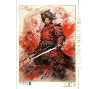 CALVENDO Puzzle Le Samouraï victorieux | 1000 pièces Taille de la Pose 48 x 64 cm Puzzle Photo pour des Heures heureuses