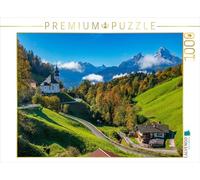 CALVENDO Puzzle Le Sanctuaire de Marie Gern dans Le Pays de Berchtesgaden | 1000 pièces Taille de la Pose 64 x 48 cm Puzzle Photo pour des Heures heureuses