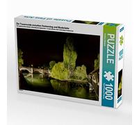 CALVENDO Puzzle Le Saule pleureur Entre Henkersteg et Maxbrücke 1000 Pieces 64 x 48 cm from Andreas Bininda