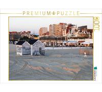 CALVENDO Puzzle Le Touquet-Paris-Plage, nostalgic bathing huts on the beach | 10