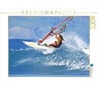 CALVENDO Puzzle Le véliplanchiste athlétique Fait Tourner sa Planche sur la crête de la Vague. 1000 Pieces 64 x 48 cm from Verlag
