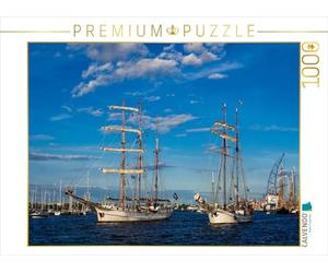 CALVENDO Puzzle Le Windjammer à la Voile de la Hanse 1000 Pieces 64 x 48 cm from Rico Ködder