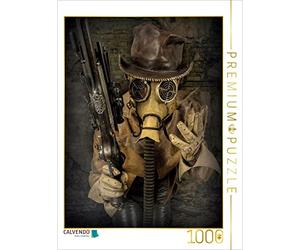 CALVENDO Puzzle Leatherman Steampunk 1000 Pieces 48 x 64 cm from Steampunk Artwork