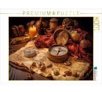 CALVENDO Puzzle Legendary treasure compass rose | 1000 pieces, finished size 25.