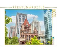 CALVENDO Puzzle L'église Trinity dans la Ville de Boston 1000 Pieces 64 x 48 cm from Fabian Junge