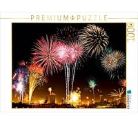 CALVENDO Puzzle Leipzig New Year's Eve | 1000 pieces, finished size 25.2 × 18.9