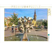 CALVENDO Puzzle Leipzig RDA Art 1000 Pieces 64 x 48 cm from Peter Roder