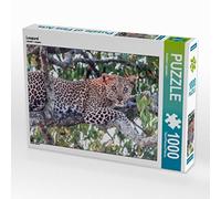 CALVENDO Puzzle Léopard 1000 Pieces 64 x 48 cm from Claudia Lippmann