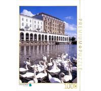 CALVENDO Puzzle Les cygnes d'Alsace de Hambourg 1000 Pieces 48 x 64 cm from Lothar Reupert