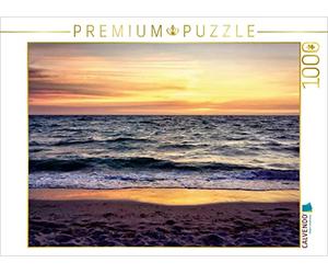 CALVENDO Puzzle Les dernières Heures de la journée sont Les Plus Belles sur la Plage Ouest. 1000 Pieces 64 x 48 cm from Friedrich Pries