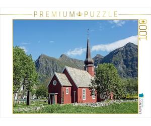 CALVENDO Puzzle Les Plus Belles églises de Lofoten 1000 Pieces 64 x 48 cm from Christoph Ebeling