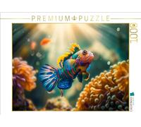 CALVENDO Puzzle Les Poissons ne Peuvent Pas Voler, mais Ils Peuvent Nager - et C'est déjà Quelque Chose - Taille de la Pose - Puzzle Photo pour des Heures heureuses