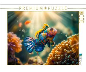 CALVENDO Puzzle Les Poissons ne Peuvent Pas Voler, mais Ils Peuvent Nager - et C'est déjà Quelque Chose - Taille de la Pose - Puzzle Photo pour des Heures heureuses