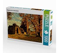 CALVENDO Puzzle Les ruines du château dans la lumière du Soir 1000 Pieces 64 x 48 cm from Arno Klatt