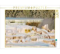 CALVENDO Puzzle Les terrasses de Mammoth Hot Springs. 1000 Pieces 64 x 48 cm from Holm Anders