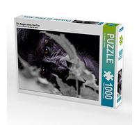 CALVENDO Puzzle Les Yeux d'un Gorille 1000 Pieces 64 x 48 cm from Hawkeyes-Pictures