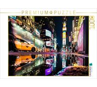 CALVENDO Puzzle Leuchtreklame am Times Square New York | 1000 Teile Lege-Größe 6