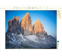 CALVENDO Puzzle Lever de Soleil sur Les Trois remparts | 1000 pièces de Taille de la Ponte 64 x 48 cm Puzzle Photo pour des Heures heureuses