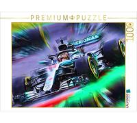 CALVENDO Puzzle Lewis Hamilton Chasse avec succès Les Nombreux Records du légendaire Michael Schumacher 1000 pièces - Taille de la Photo