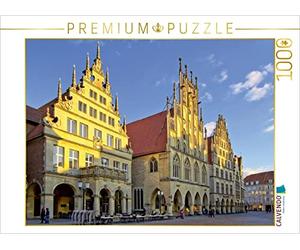 CALVENDO Puzzle L'Hôtel de Ville, Une Construction Gothique du Milieu du 14ème siècle 1000 pièces Taille 64 x 48 cm Photo Puzzle Image de Paul Michalzik