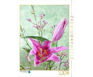CALVENDO Puzzle Lilienblüten und Wachsblumen 1000 Teile Puzzle Hoch 1000 Pieces 48 x 64 cm from Gisela Kruse