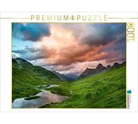 CALVENDO Puzzle L'incandescence Alpine au-Dessus des Lacs de Scheid 1000 Pieces 64 x 48 cm from Franziska Brückmann