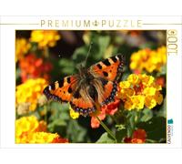 CALVENDO Puzzle Little fox on a lantana | 1000 pieces, finished size 25.2 × 18.9