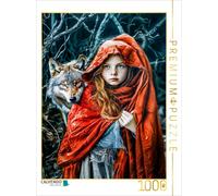 CALVENDO Puzzle Little Red Riding Hood and the wolf | 1000 pieces, finished size