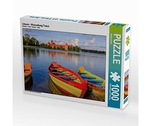 CALVENDO Puzzle Lituanie - Château de Trakai 1000 Pieces 64 x 48 cm from Bernhard Kils
