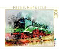 CALVENDO Puzzle Locomotive à Vapeur 1000 Pieces 64 x 48 cm from Peter Roder