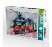 CALVENDO Puzzle Locomotive à Vapeur 1000 Pieces 64 x 48 cm from Peter Roder