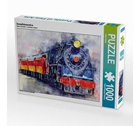 CALVENDO Puzzle Locomotive à Vapeur 1000 Pieces 64 x 48 cm from Peter Roder