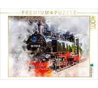 CALVENDO Puzzle Locomotive à Vapeur 1000 Pieces 64 x 48 cm from Peter Roder