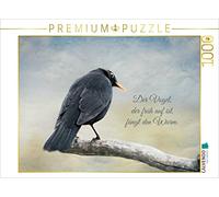 CALVENDO Puzzle L'oiseau précoce Attrape Le ver 1000 Pieces 64 x 48 cm from Heike Hultsch