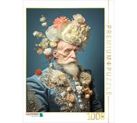 CALVENDO Puzzle Lord Leopold von Lachmuskel | 1000 pieces, finished size 25.2 ×
