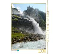 CALVENDO Puzzle Lower Waterfall. Krimml Waterfalls in the Salzburg Region (Austr