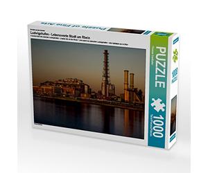 CALVENDO Puzzle Ludwigshafen - Une Ville agréable à Vivre sur Le Rhin 1000 Pieces 64 x 48 cm from Thomas Seethaler