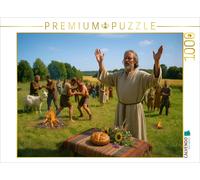 CALVENDO Puzzle Lughnasadh - Ritual of the Celts | 1000 pieces, finished size 25