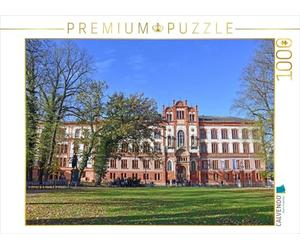CALVENDO Puzzle L'université de Rostock, fondée en 1419, est l'aînée de la région de la mer Baltique, 1000 pièces en Paysage, 1000 pièces, Taille de la Pose 64 x 48 cm, Puzzle Photo pour des Heures