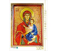 CALVENDO Puzzle Madone avec Enfant, Biserica Curtea Veche, Église de l'Annonciation, 1000 Pièces, Taille 48 x 64 cm, Photo Puzzle Image de Barbara Boensch