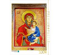 CALVENDO Puzzle Madone avec Enfant, Biserica Curtea Veche, Église de l'Annonciation, 1000 Pièces, Taille 48 x 64 cm, Photo Puzzle Image de Barbara Boensch