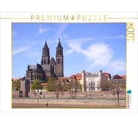 CALVENDO Puzzle Magdeburg Cathedral: St. Mauritius and St. Catherine in Spring |