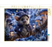 CALVENDO Puzzle Magical bat as magician in the mushroom forest | 1000 pieces, fi